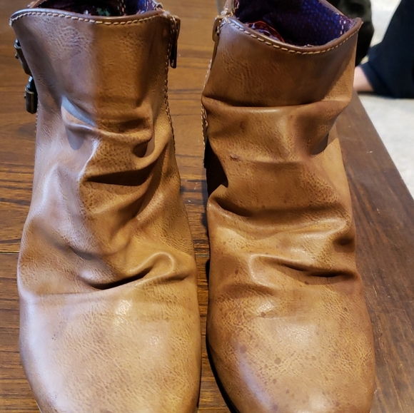 Blowfish wedge ankle boots - Picture 2 of 4